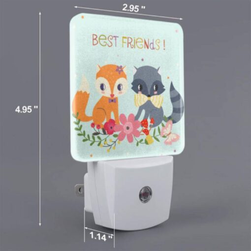 Night Light, Two Cartoon Animals -Nuas Diy Shop 00376868bb3c865412a3bdad65971c651fca02bf