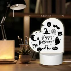 Love Acrylic Night Light, A Collection Of Halloween Symbols And Images. -Nuas Diy Shop 005e97570e03913657ba28dcf5b6d1714c7fc4f9