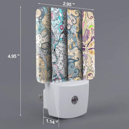 Night Light Set Of 2, Three Colorful Designs Are Displayed Side By Side. -Nuas Diy Shop 00c55791ff1d76b0c43835e85504a2a5960d0a7c