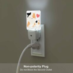 Night Light Set Of 2, A Cat And A Kitten Are Sitting Together. -Nuas Diy Shop 017eba9a00a25704a26853051d4c5c2572a69fc6