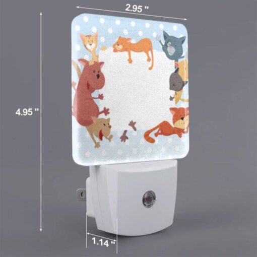 Night Light, A Group Of Cats Are Sitting On A White Board. -Nuas Diy Shop 01b6994592076dfbadb3824151996dcecf53039c