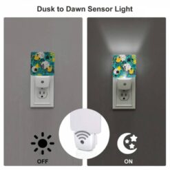 Night Light, A Colorful Cartoon Of A Forest With Various Animals -Nuas Diy Shop 0218045fcaec233847f55e58e14dfa9a7d97e7cb