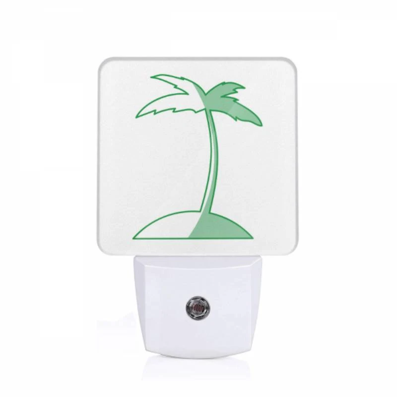 Night Light, A green palm tree on a white background. Night Light, A Green Palm Tree On A White Background. -Nuas Diy Shop 024f82ab1b4c51cbfd99ac3d0b88622062d6ba23