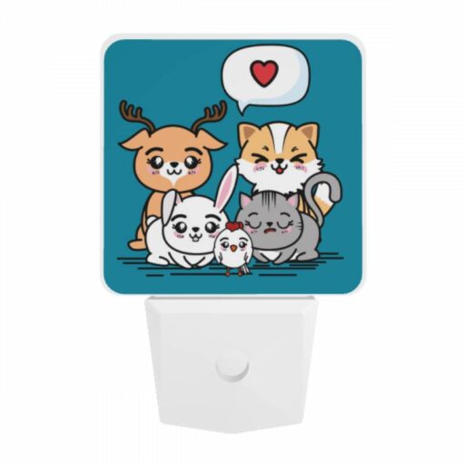 Night Light, A Group Of Animals -Nuas Diy Shop 02eed3f487539920b9e8caab1aa3891bd9865999
