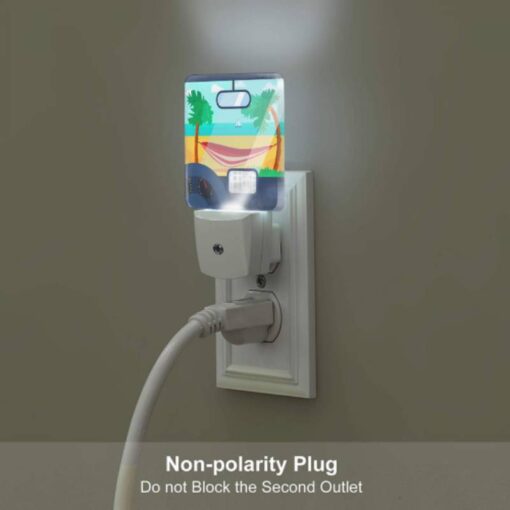 Night Light Set Of 2, A Car's Dashboard With A Map And A Hammock In The Background. -Nuas Diy Shop 04687b26f23cb1d784db5b8b8f80fcf97a5aa445