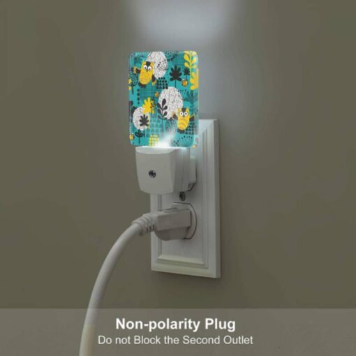 Night Light, A Colorful Cartoon Of A Forest With Various Animals -Nuas Diy Shop 0490ac9f10e10b90bb74bb4d4ef32c2ca86a01c1