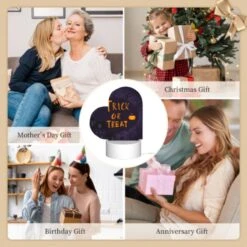 Love Acrylic Night Light, A Halloween Poster With A Pumpkin And The Words "Trick Or Treat." -Nuas Diy Shop 05130a0fdc55541bb058463046800a004ae20143