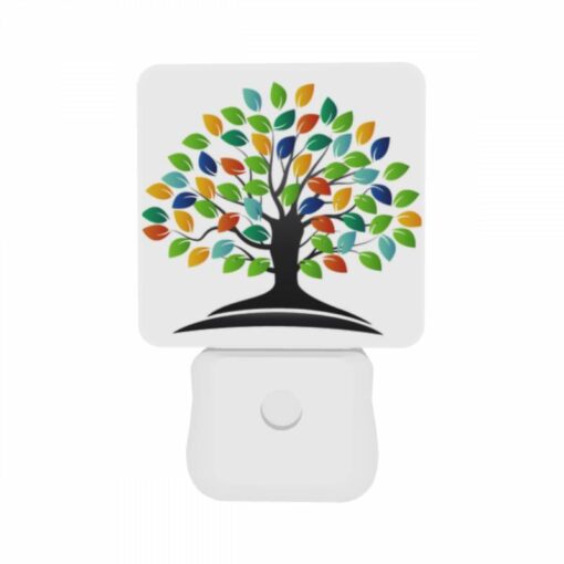 Night Light Set Of 2, A Tree With Green -Nuas Diy Shop 06e7f470a7287edad57e75e914c432283aed5d9d