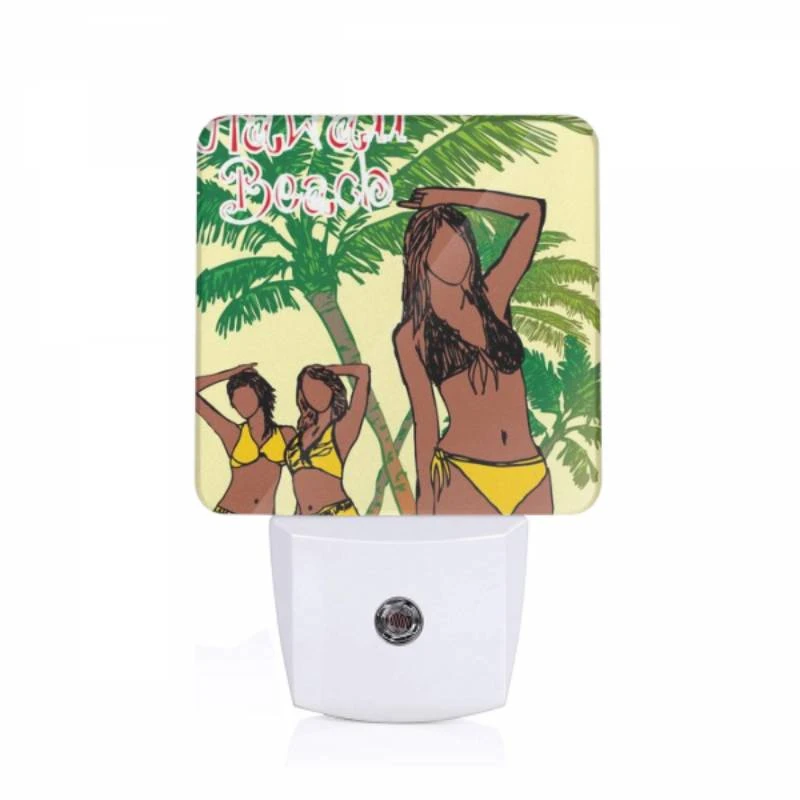 Night Light, Two women are posing for a picture on a beach. Night Light, Two Women Are Posing For A Picture On A Beach. -Nuas Diy Shop 06ec15fa040665b8487693fd8b6037a1f80f6020