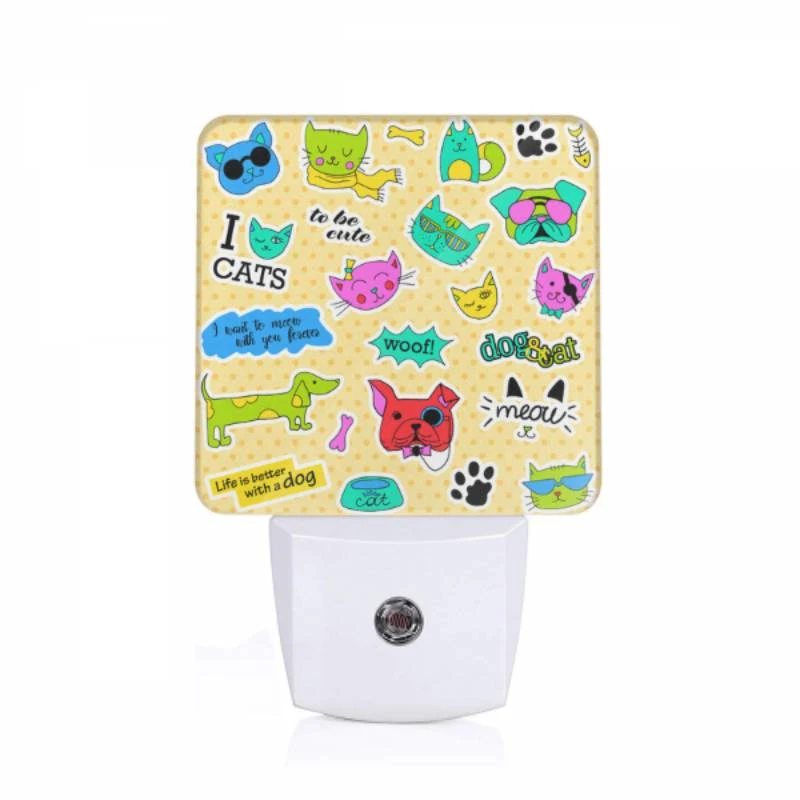 Night Light, A collection of stickers featuring cats and dogs. Night Light, A Collection Of Stickers Featuring Cats And Dogs. -Nuas Diy Shop 082ec07878629f66d2317c3b8ff0b227a29105df