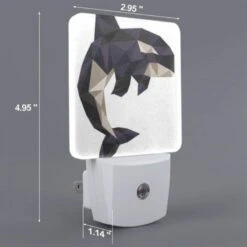 Night Light, A Black And White Whale With A White Belly. 3 Night Light, A Black And White Whale With A White Belly. -Nuas Diy Shop 08a70ae85c5329e5f3530128e5bd6458f2ba5c59