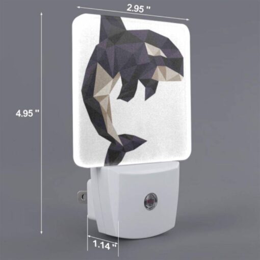 Night Light, A Black And White Whale With A White Belly. -Nuas Diy Shop 08a70ae85c5329e5f3530128e5bd6458f2ba5c59