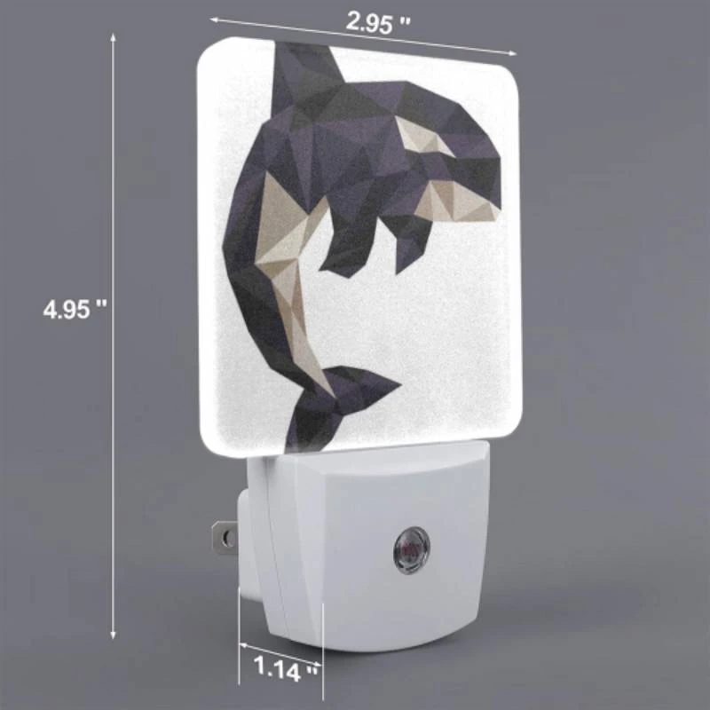Night Light, A black and white whale with a white belly. Night Light, A Black And White Whale With A White Belly. -Nuas Diy Shop 08a70ae85c5329e5f3530128e5bd6458f2ba5c59