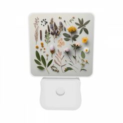 Night Light Set Of 2, A Collection Of Flowers And Plants Are Displayed On A Table. -Nuas Diy Shop 09585fdb827a6af38704b68c17fec056deddee66