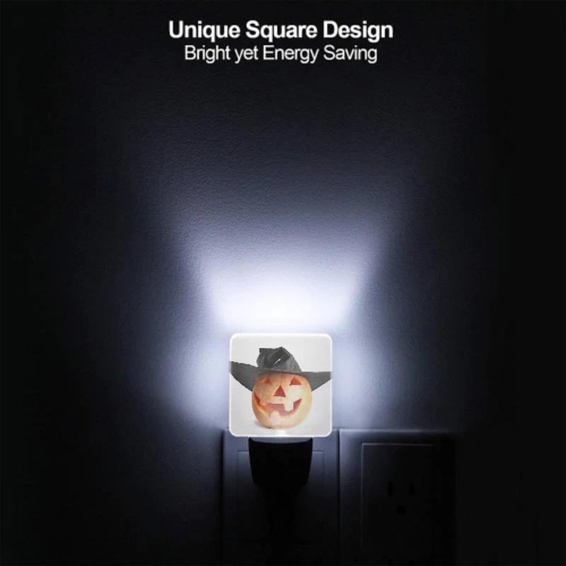 Night Light Set of 2, A pumpkin with a black hat on it. Night Light Set Of 2, A Pumpkin With A Black Hat On It. -Nuas Diy Shop 0a169679692abeab924353cb935643e58e774c24