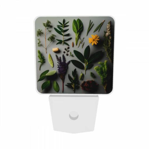 Night Light Set Of 2, A Collection Of Various Plants And Herbs. -Nuas Diy Shop 0ad0170703d46e35c19e3b95d37e5eda3a97c316