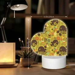 Love Acrylic Night Light, A Colorful Pattern Of Animals And Plants. -Nuas Diy Shop 0bb9265454dafc5e2e98f06ca88f58858e439728