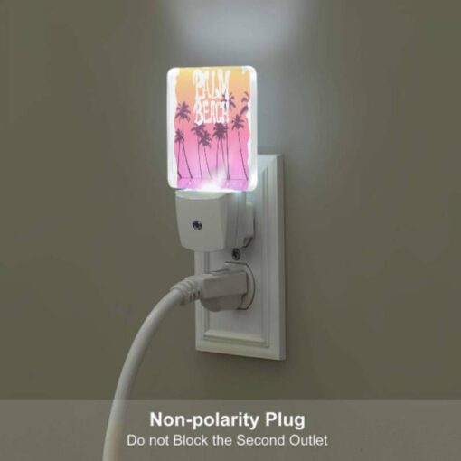 Night Light Set Of 2, A Colorful Poster Of A Beach In California. -Nuas Diy Shop 0bd9e6672c437674802c2af215641f1300507299