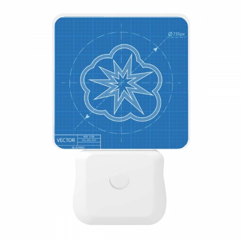 Night Light, A blueprint of a star with a circle in the middle. Night Light, A Blueprint Of A Star With A Circle In The Middle. -Nuas Diy Shop 0c14064c5ee6a7bc75fc7b85fc244d934e8fd848