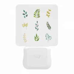 Night Light, Six Different Types Of Leaves Are Shown In A Row. -Nuas Diy Shop 0cd50758866be7e4e00631a8e5ff50213b73176b