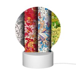 Round Acrylic Night Light, Four Different Colored Designs Of A Tree. -Nuas Diy Shop 0cf1c549b4c78c0ff2c8f8738d693023024797bd