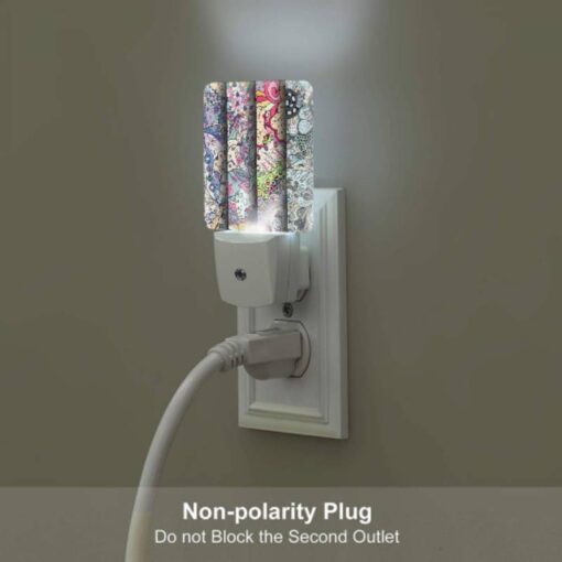 Night Light, Four Colorful Designs Of Flowers Are Displayed In A Row. -Nuas Diy Shop 0d9237841fe51d4ba5ca03dc0ffa548a16ab936e
