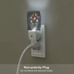 Night Light Set Of 2, A Colorful Tree With Many Flowers. 6 Night Light Set Of 2, A Colorful Tree With Many Flowers. -Nuas Diy Shop 0e20b6b6b9368b0953396b9e95ec3844afc779a8