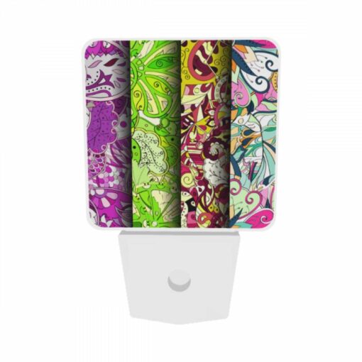 Night Light Set Of 2, Three Colorful Designs Are Displayed On A Row. -Nuas Diy Shop 0ef9a16a25aa9740e3194130f37d89ce5a4afea4