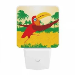 Night Light, A Red Bird With A Yellow Beak Is Flying In The Air. 9 Night Light, A Red Bird With A Yellow Beak Is Flying In The Air. -Nuas Diy Shop 0ff6cde2ed8a4a25d051f3f89d4b3a2d51cecd33