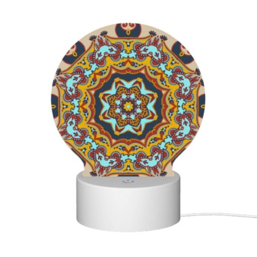 Round Acrylic Night Light, A Colorful -Nuas Diy Shop 109d8dce01620a7ca8deb3310f8fcedb0c941bba