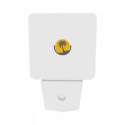 Night Light Set Of 2, A Yellow And Black Logo Of A Palm Tree On A White Background. -Nuas Diy Shop 10d95faece03017a4a663c6b0c0ce99312593e81