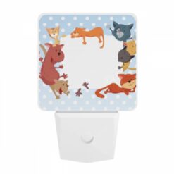 Night Light, A Group Of Cats Are Sitting On A White Board. -Nuas Diy Shop 1304094c7379270a73fc66b94070fdf1839b1bd6