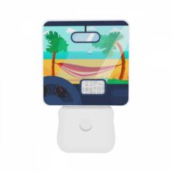 Night Light Set Of 2, A Car's Dashboard With A Map And A Hammock In The Background. -Nuas Diy Shop 13b48d0f116b62679ef3867daa7afd43639f0813