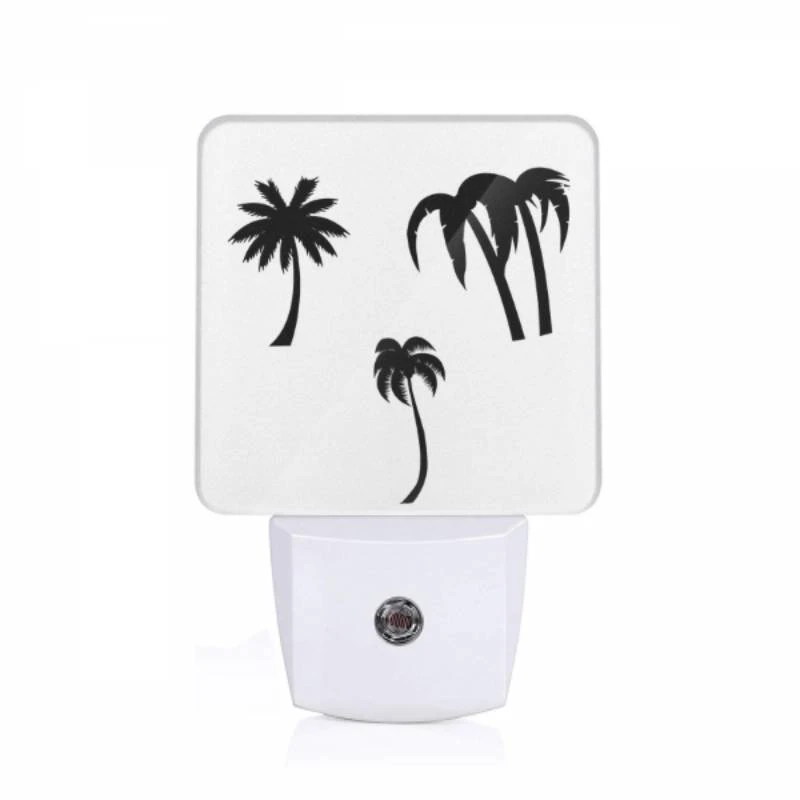 Night Light, Three black and white palm trees on a white background. Night Light, Three Black And White Palm Trees On A White Background. -Nuas Diy Shop 142bce7aa3a42da62999ce577ecc4debb2c7aaa0