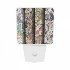 Night Light Set Of 2, Three Colorful And Intricate Designs Are Displayed Side By Side. 8 Night Light Set Of 2, Three Colorful And Intricate Designs Are Displayed Side By Side. -Nuas Diy Shop 145ebb95305c45eaa180e0207dea02885add7092