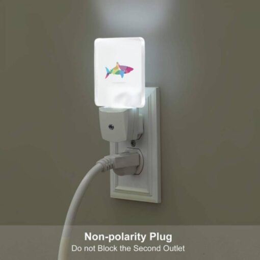 Night Light Set Of 2, A Colorful Fish Is Shown In A White Background. -Nuas Diy Shop 15c2a8caaae4e1cce012fdf18735c546d6450fad