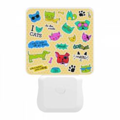 Night Light, A Collection Of Stickers Featuring Cats And Dogs. -Nuas Diy Shop 1651af74e3f5374026618bc770160d12e952bd01