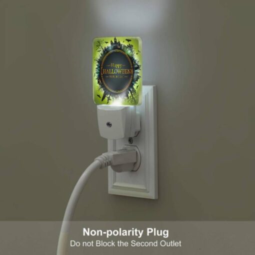 Night Light, A Round Sign With A Halloween Theme. -Nuas Diy Shop 166504265c449a2a9b794a2497b05f6a2f26c24b