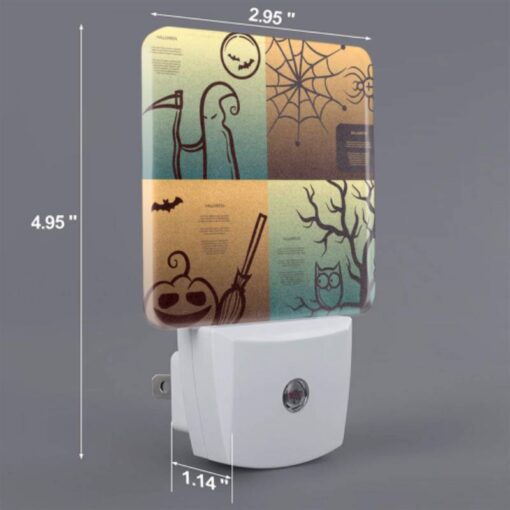 Night Light Set Of 2, A Collection Of Halloween Images. -Nuas Diy Shop 16a5e94b189ccd4352c8a2ead149b3b7b7ae712b