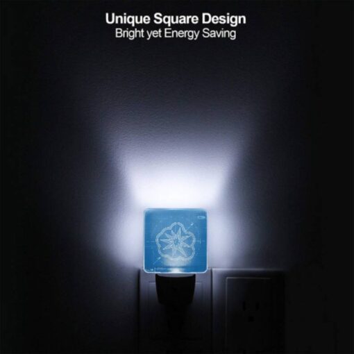Night Light, A Blueprint Of A Star With A Circle In The Middle. -Nuas Diy Shop 1804bce46d39b6617b2b694d6f53d8b05fcbe4c4