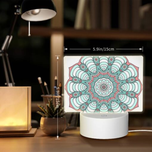 Rectangular Acrylic Night Light, A Colorful -Nuas Diy Shop 19221a60f8e8ce86783dc980f39b86d439ff0800