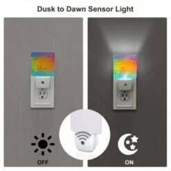 Night Light Set Of 2, A Colorful Sunset With Palm Trees In The Background. -Nuas Diy Shop 1b0d9d4227c6813abf5c0d93aff3dd969bda790a