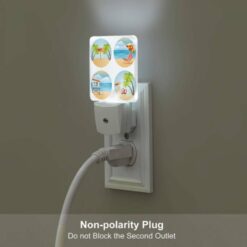 Night Light, Four Different Beach Scenes With A Miami Sign In Each. -Nuas Diy Shop 1c85622995cecca39dbab23765e751f3e55dbfe5