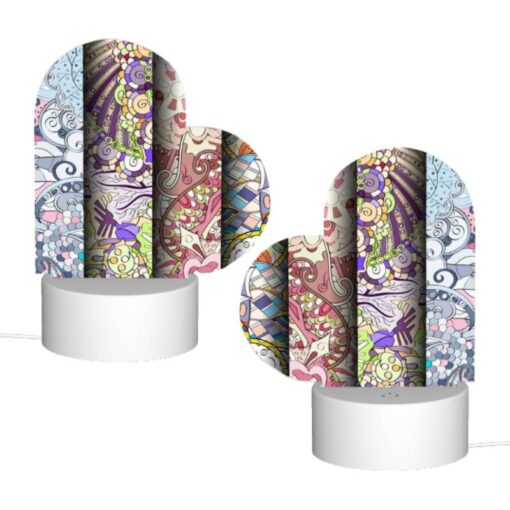 Love Acrylic Night Light, Three Colorful Designs Are Displayed On A Roll Of Paper. -Nuas Diy Shop 1c93d64cf20375805d8ff19649fc1e0818fba3aa