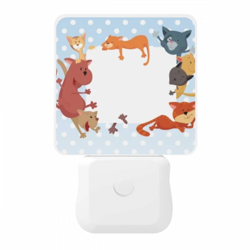 Night Light, A group of cats are sitting on a white board. Night Light, A Group Of Cats Are Sitting On A White Board. -Nuas Diy Shop 1df375c7268f9c55748b409f875cb2207f91a1fb