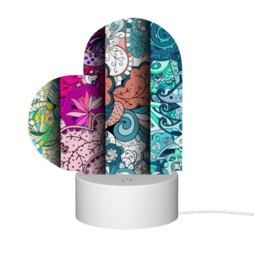 Love Acrylic Night Light, Four Different Colored Designs Of Flowers. -Nuas Diy Shop 1feca93aaab23dc29355c17c74ccab045eaf8f23