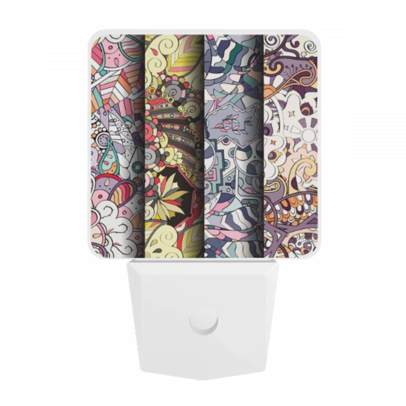 Night Light, Three colorful and intricate designs are displayed side by side. Night Light, Three Colorful And Intricate Designs Are Displayed Side By Side. -Nuas Diy Shop 1ff5a54cc16f75ef3e9b75252c02fc55b618e7e2