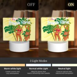 Rectangular Acrylic Night Light, Two Women Pose For A Picture In Front Of A Palm Tree. 4 Rectangular Acrylic Night Light, Two Women Pose For A Picture In Front Of A Palm Tree. -Nuas Diy Shop 2031618b86c5270afb51ca7d3948b0ade69af7e7