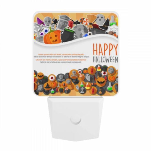 Night Light, A Colorful Poster With A Halloween Theme. -Nuas Diy Shop 20883db5096704223fc5ae10565c1db04bddc9df