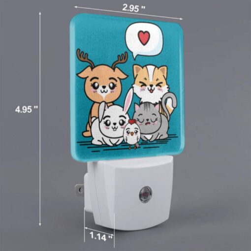 Night Light, A Group Of Animals -Nuas Diy Shop 20dab8b139ec318a766a5df0705f0f58a0bc4164